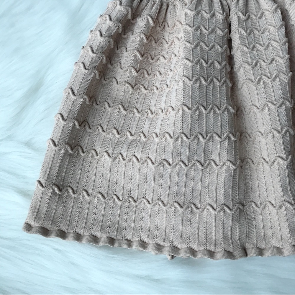BCBG MaxAzria Suui Scalloped Peach Skirt - Picture 3 of 8